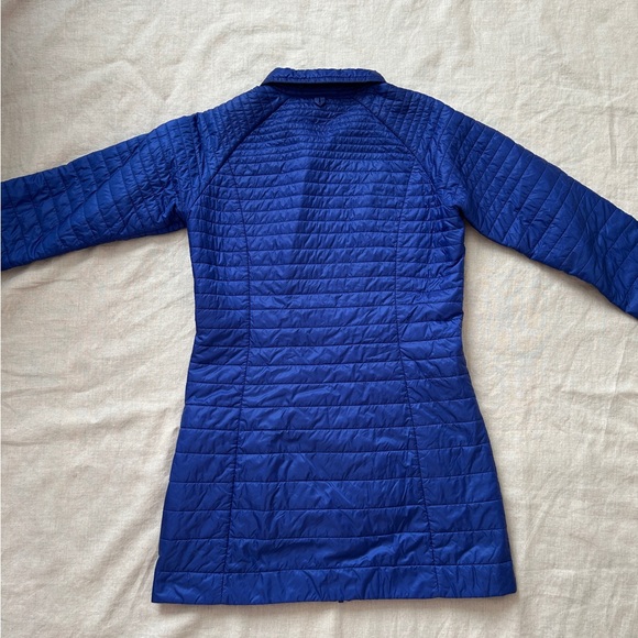 Patagonia Womens Vosque 3-in-1 Parka Inside Jacket Only Vibrant Blue Puffer Sz S - Picture 3 of 8